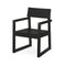 EDGE Dining Arm Chair BLACK-Washburn's Home Furnishings