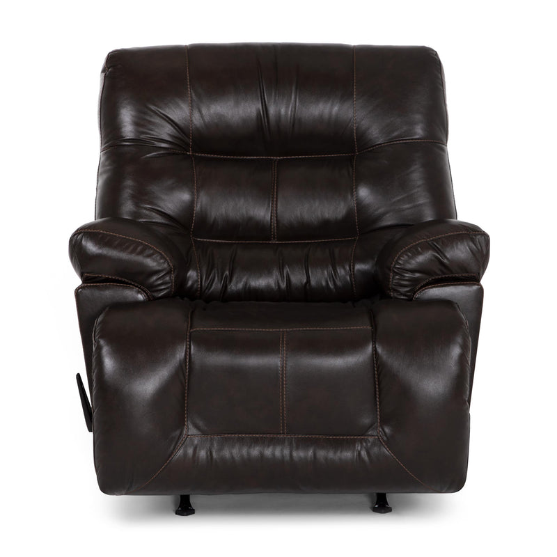 Franklin Boss Recliner in Antiqua Dark Chocolate-Washburn's Home Furnishings