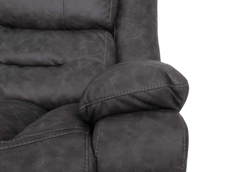 Franklin Decker Swivel Glider Recliner in Easter Slate-Washburn's Home Furnishings