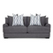 Franklin Journey Sofa in Merriville Graphite-Washburn's Home Furnishings