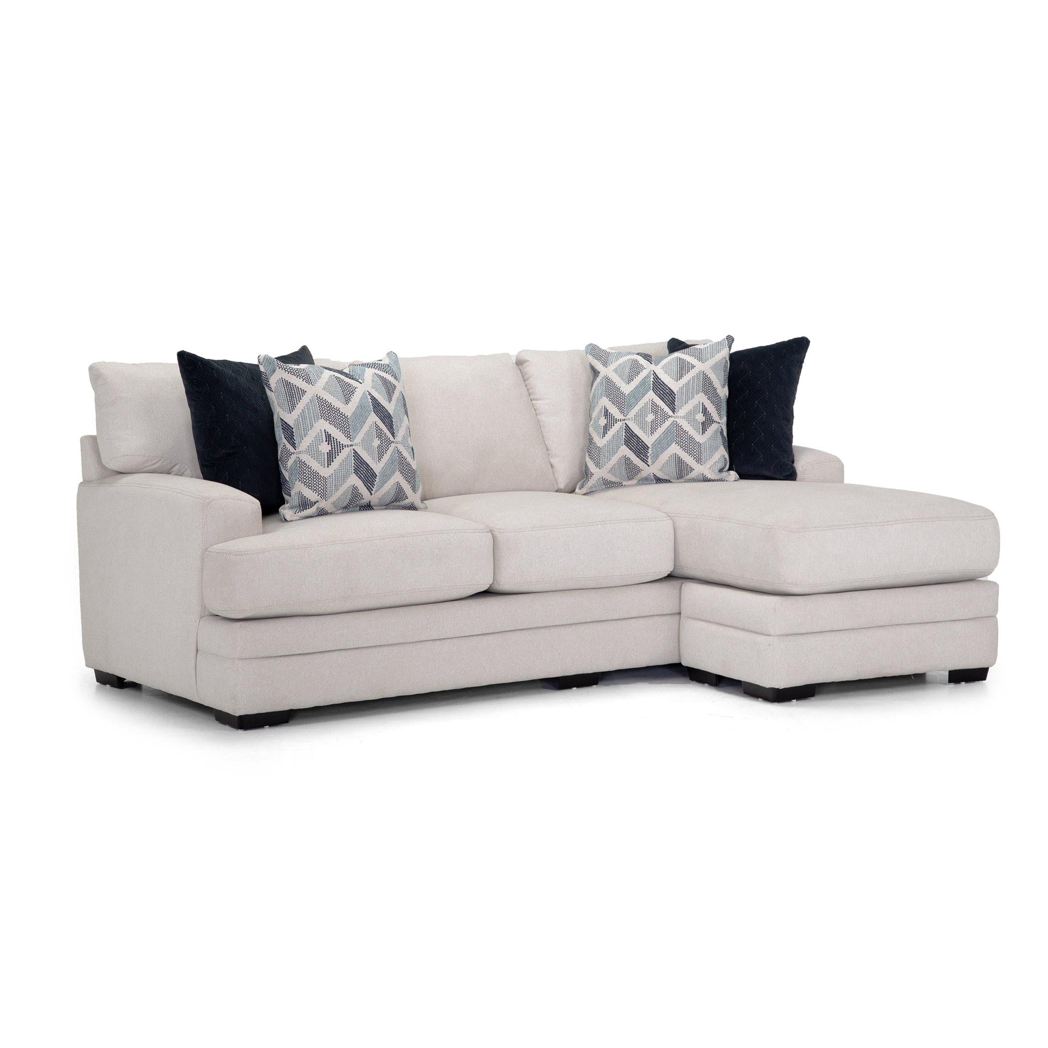 Franklin Laken Sofa w/Reversible Chaise in Casey Shell – Washburn's ...