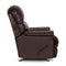 Franklin Leather Captain Recliner in Montgomery Java-Washburn's Home Furnishings