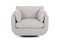 Franklin Marcella Swivel Accent Chair in Meade Linen-Washburn's Home Furnishings