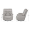 Franklin Trilogy Rocker Recliner in Federica Navy-Washburn's Home Furnishings