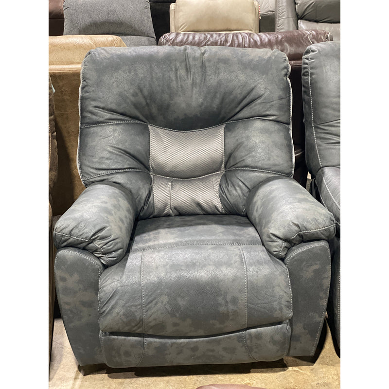 Franklin Trilogy Recliner in Commodore Charcoal-Washburn's Home Furnishings