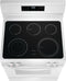 Frigidaire 30" Electric Range w/Steam Clean in White-Washburn's Home Furnishings