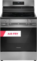 Frigidaire 30" Electric Range with Air Fry - Stainless Steel-Washburn's Home Furnishings