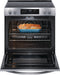 Frigidaire 30" Front Control Electric Range, smooth top, ADA - Stainless-Washburn's Home Furnishings