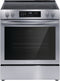 Frigidaire 30" Front Control Electric Range, smooth top, ADA - Stainless-Washburn's Home Furnishings