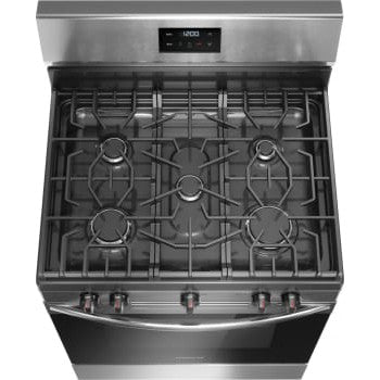 Frigidaire 30" Gas Range in Stainless Steel-Washburn's Home Furnishings