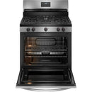 Frigidaire 30" Gas Range in Stainless Steel-Washburn's Home Furnishings