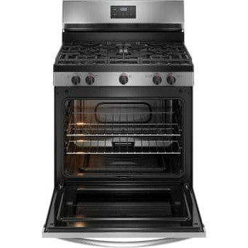 Frigidaire 30" Gas Range in Stainless Steel-Washburn's Home Furnishings