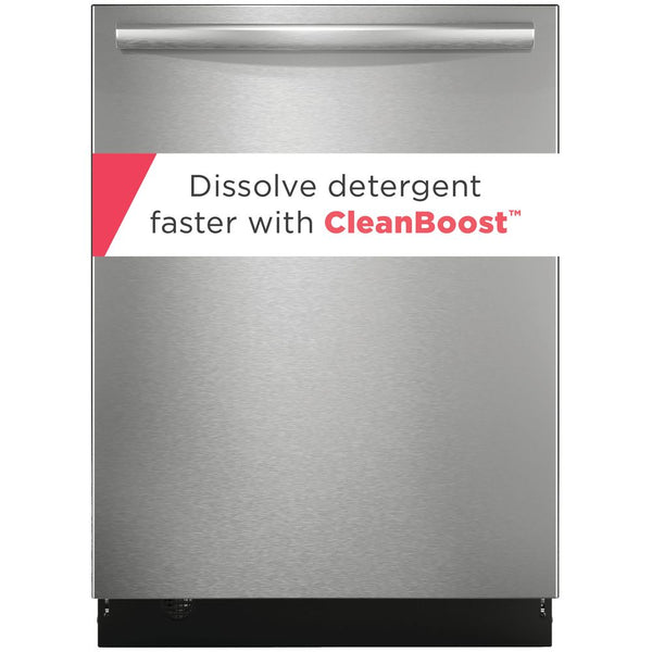 Frigidaire Gallery 24" Stainless Steel Tub Built-In Dishwasher with CleanBoost™-Washburn's Home Furnishings