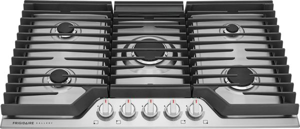 Frigidaire Gallery 36" Gas Cooktop - Stainless Steel-Washburn's Home Furnishings