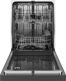 GE 24 in. Fingerprint Resistant Stainless Front Control Built-In Tall Tub Dishwasher with Dry Boost, 3rd Rack, and 47dBA-Washburn's Home Furnishings