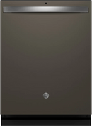 GE 24 in. Slate Top Control Built-In Tall Tub Dishwasher w/3rd Rack, Bottle Jets, 45 dBA in Slate-Washburn's Home Furnishings