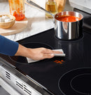 GE 30" Freestanding Electric Range w/5 Smooth Top Elements w/Self Clean-Washburn's Home Furnishings