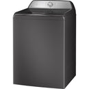 GE Profile 4.9 cu. ft. Capacity Washer w/Smarter Wash Technology & FlexDispense in Gray-Washburn's Home Furnishings