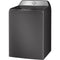 GE Profile 4.9 cu. ft. Capacity Washer w/Smarter Wash Technology & FlexDispense in Gray-Washburn's Home Furnishings