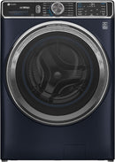 GE Profile 5.3 CuFt Front Load Washer in Sapphire Blue-Washburn's Home Furnishings