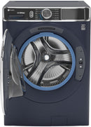 GE Profile 5.3 CuFt Front Load Washer in Sapphire Blue-Washburn's Home Furnishings