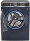 GE Profile 5.3 CuFt Front Load Washer in Sapphire Blue-Washburn's Home Furnishings