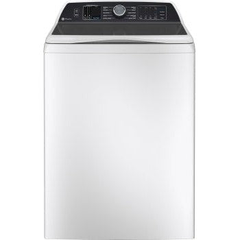 GE Profile 5.4 cu. ft. High-Efficiency Smart Top Load Washer with Quiet Wash Dynamic Balancing Technology in White-Washburn's Home Furnishings