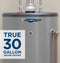 GE Realmax Choice 30-Gallon Tall Liquid Propane Atmospheric Water Heater-Washburn's Home Furnishings