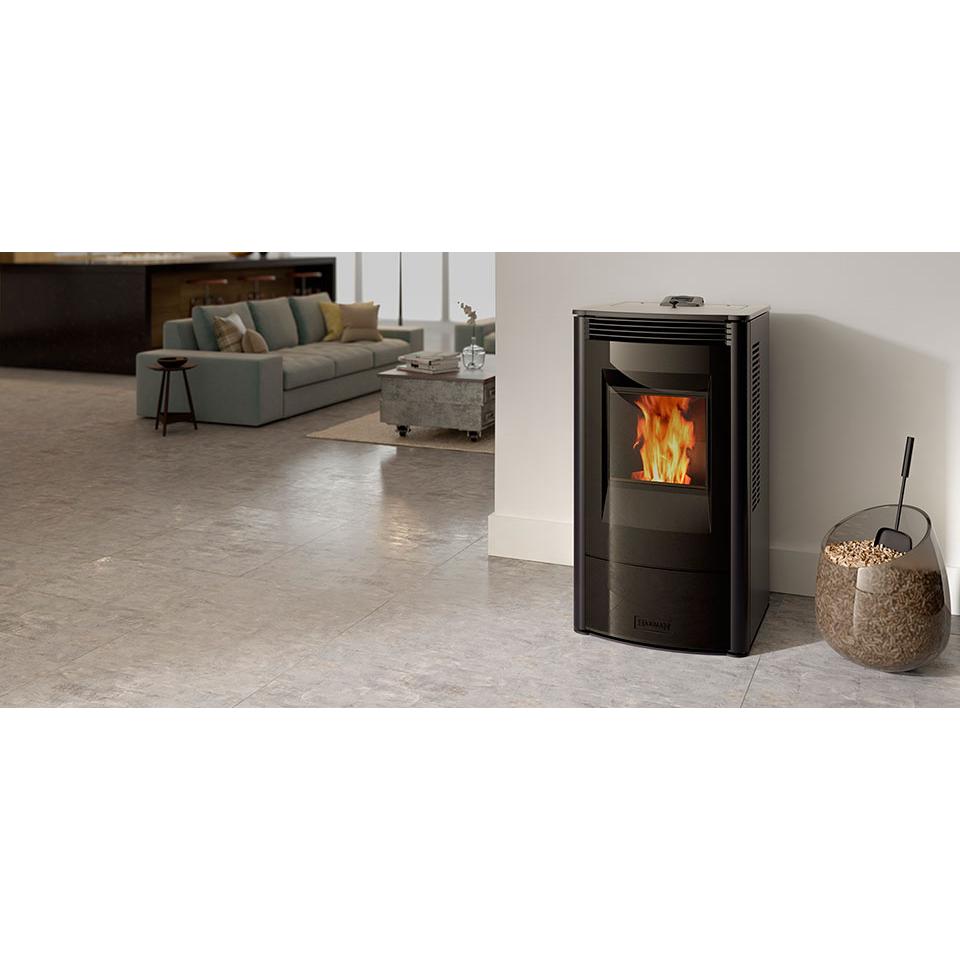 Harman Allure50 in Gloss Black finish with glass front; alternate finish