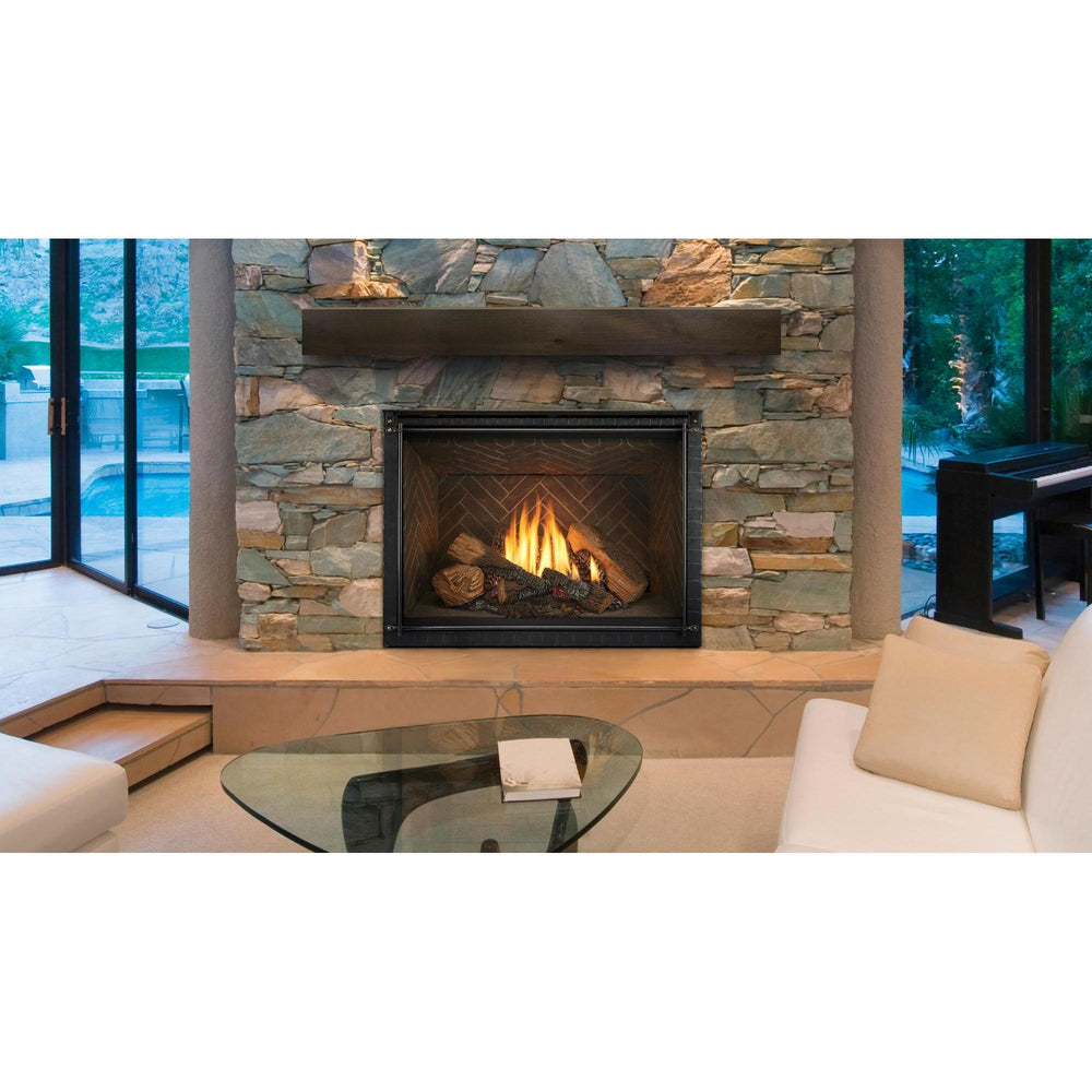 8K Series gas fireplace — official 6K/8K Series Traditional Gas Fireplace series image; may show a different size and separately selected options
