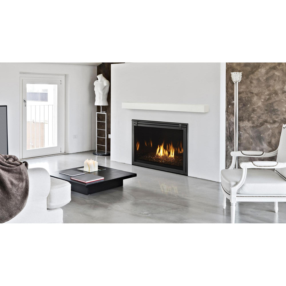 8K Modern gas fireplace — official 6K/8K Series Modern Gas Fireplace series image; may show a different size and separately selected options
