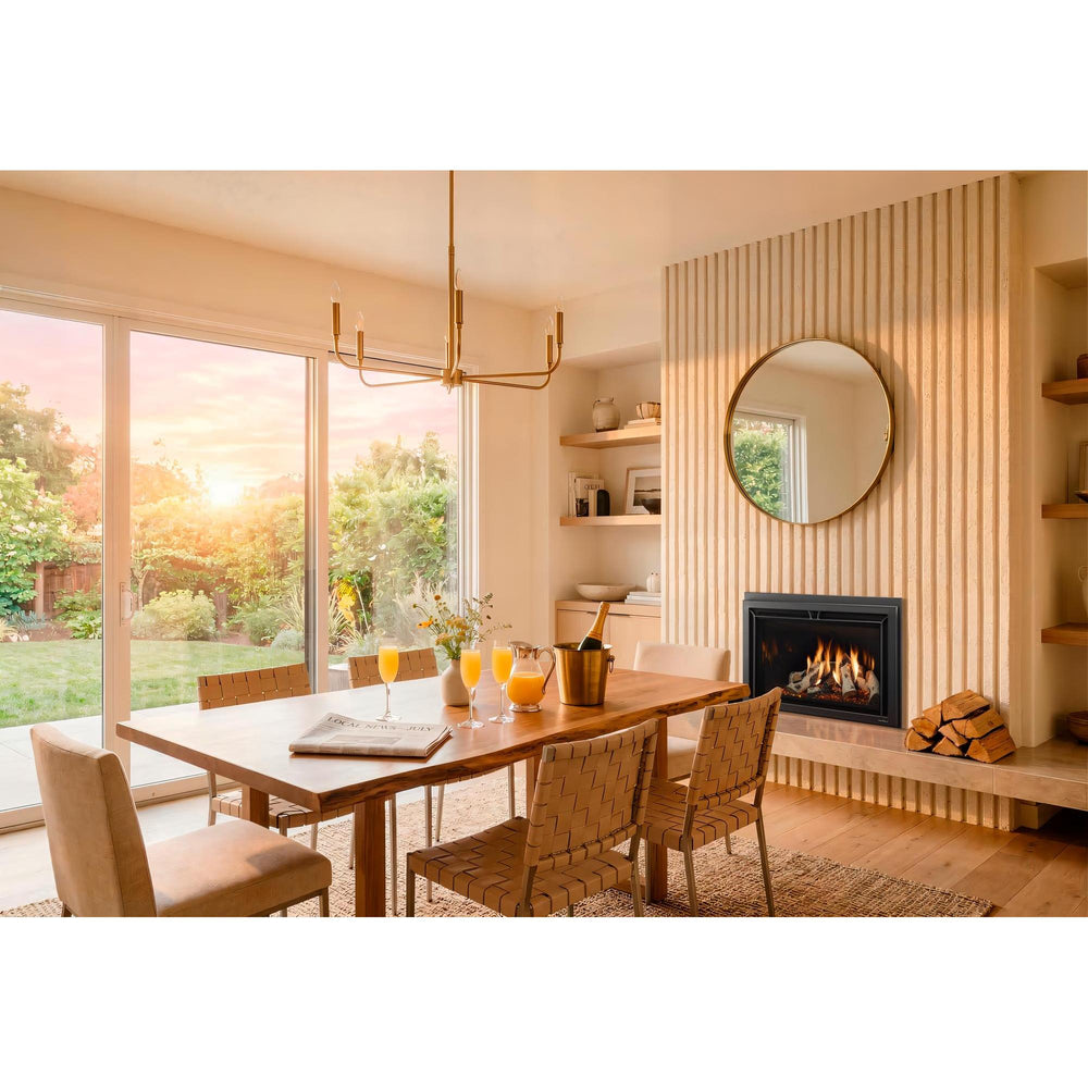 Heat & Glo SupremeX 35 inch fireplace insert. Official series image; size, front and optional finishes may differ from the quoted configuration.