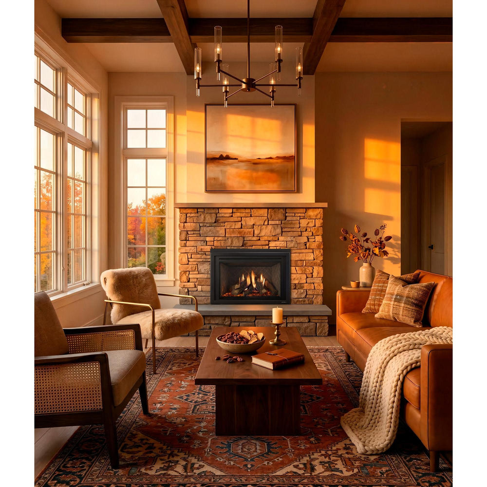 Heat & Glo SupremeX 35 inch fireplace insert. Official series image; size, front and optional finishes may differ from the quoted configuration.