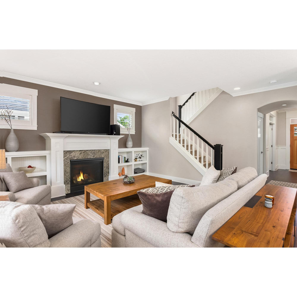 Novus simon front — official Novus Gas Fireplace series image; may show a different size and separately selected options