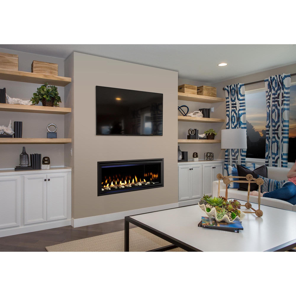 Rave 42 Passive Heat Open Wall — official Rave Series Gas Fireplace series image; may show a different size and separately selected options