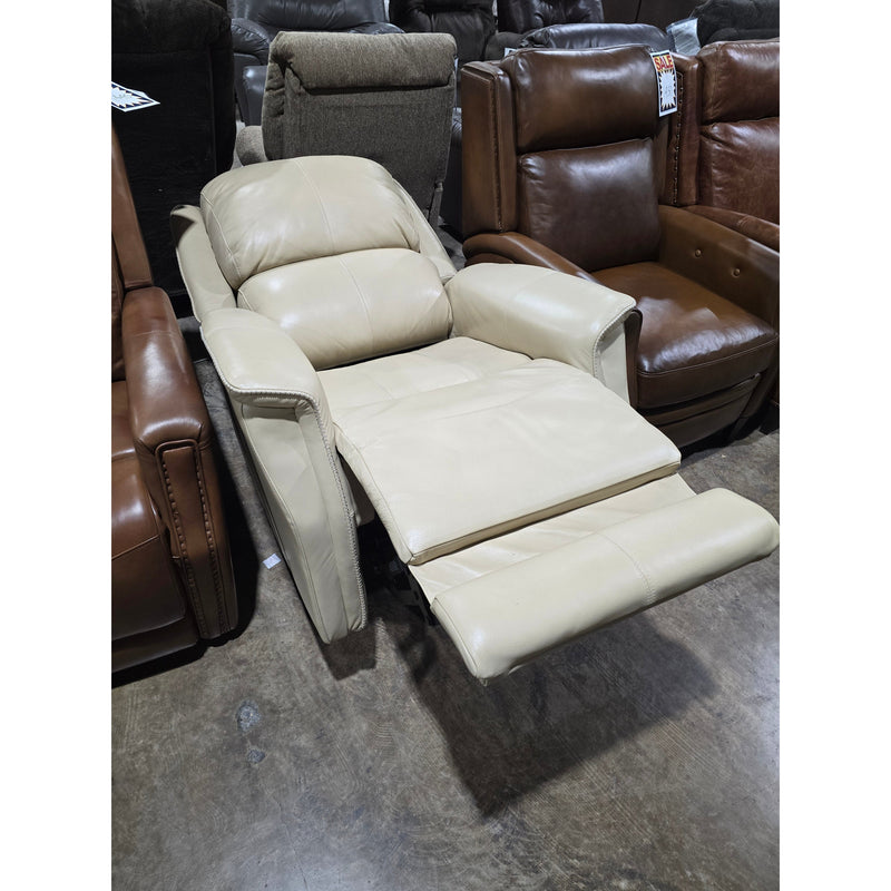 Hi-Rock Sausalito Leather Recliner in Lace-Washburn's Home Furnishings