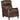 Hooker Furniture Living Room Stark Manual Push Back Recliner in Brindisi San Marco-Washburn's Home Furnishings