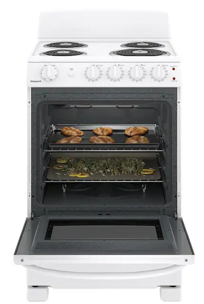 Hot Point 24'' Electric Range-Washburn's Home Furnishings