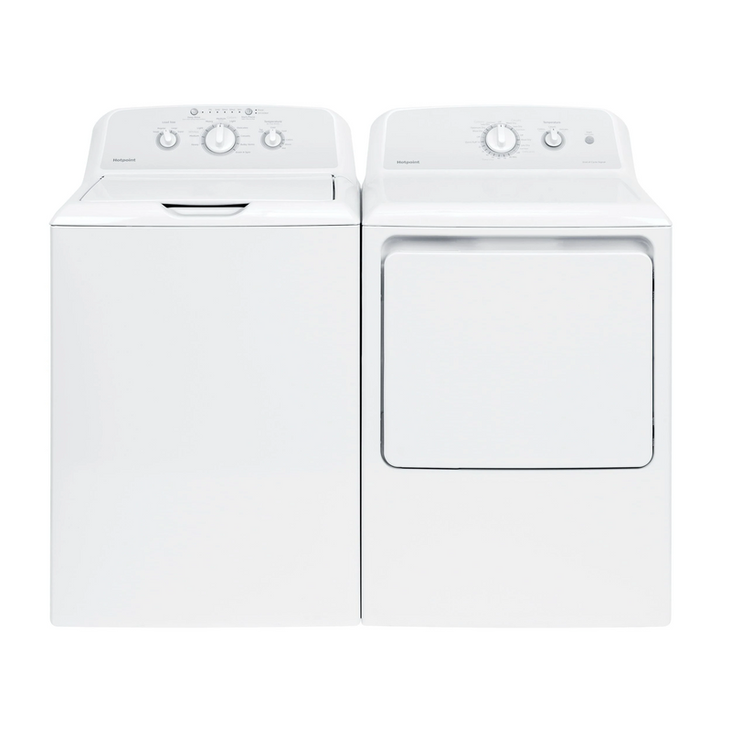 Hotpoint® 3.8 cu. ft. Capacity Washer with Stainless Steel Basket-Washburn's Home Furnishings