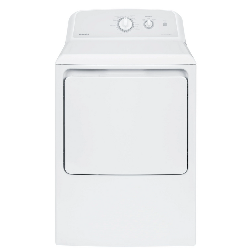 Hotpoint® 6.2 cu. ft. Capacity aluminized alloy Electric Dryer-Washburn's Home Furnishings