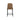 IFD 24" Upholstered Barstool in Cognac Fabric — IUP803-BST24-202 — view 2