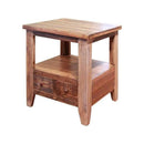 Antique Multicolor End table-Washburn's Home Furnishings