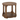 IFD Balam Round 1 Shelf End Table-Washburn's Home Furnishings