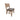 IFD Natural Parota Upholstered Seat Wooden Chair-Washburn's Home Furnishings