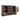 IFD Terra Dark 6 Drawer & 2 Door Dresser in Black-Washburn's Home Furnishings