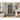 IFD Toscana 1 Drawer 2 Glass Doors Cabinet-Washburn's Home Furnishings
