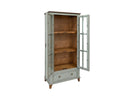 IFD Toscana 1 Drawer 2 Glass Doors Cabinet-Washburn's Home Furnishings