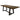 IFD Urban Art Dining Table w/ 2 Benches Set BUNDLE-Washburn's Home Furnishings