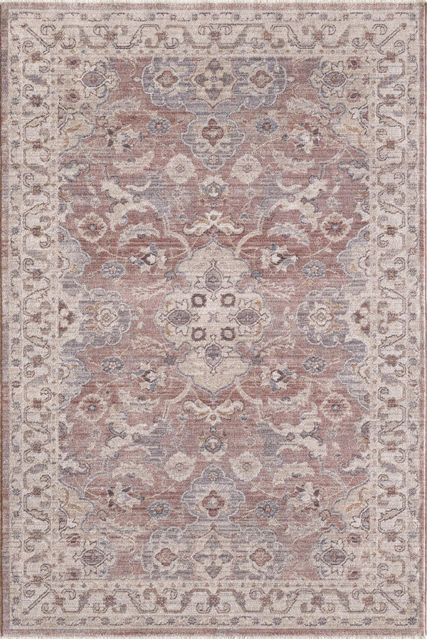 KAS Adele Blush Serafina Area Rug 5'x7'8"-Washburn's Home Furnishings