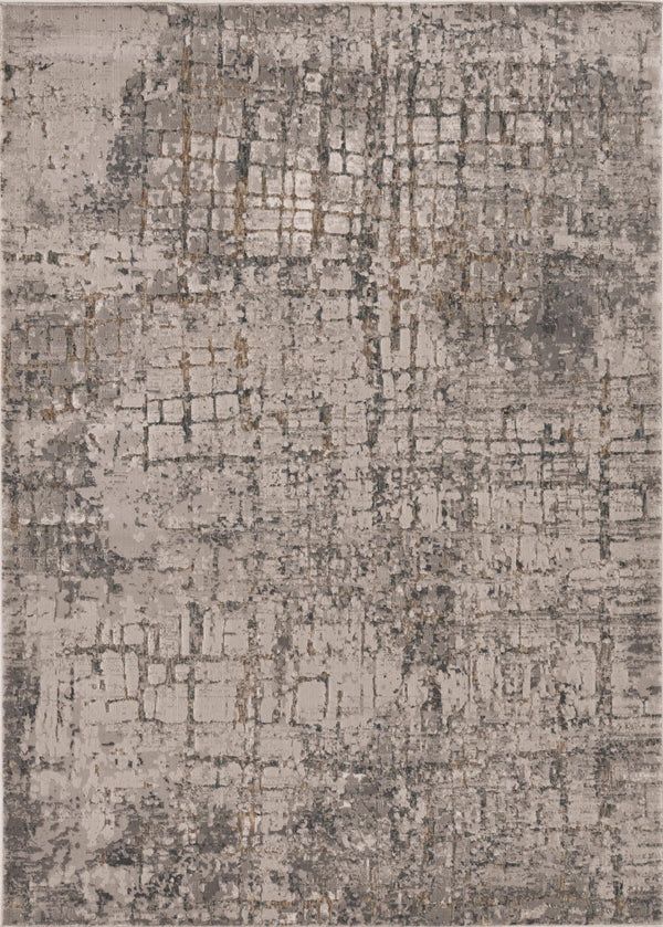 KAS Aura Grey Highland Area Rug 6'7"x9'6"-Washburn's Home Furnishings